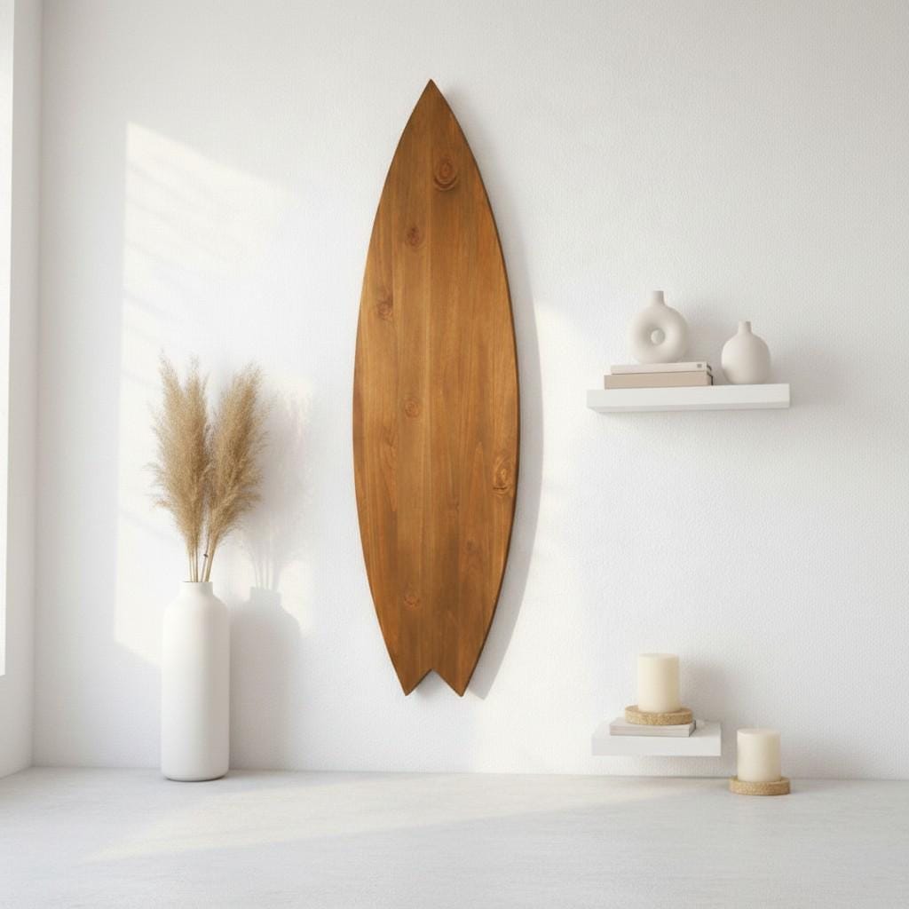 Surf Nursery Decor — Wooden Surfboard Wall Art | Beach Baby Room