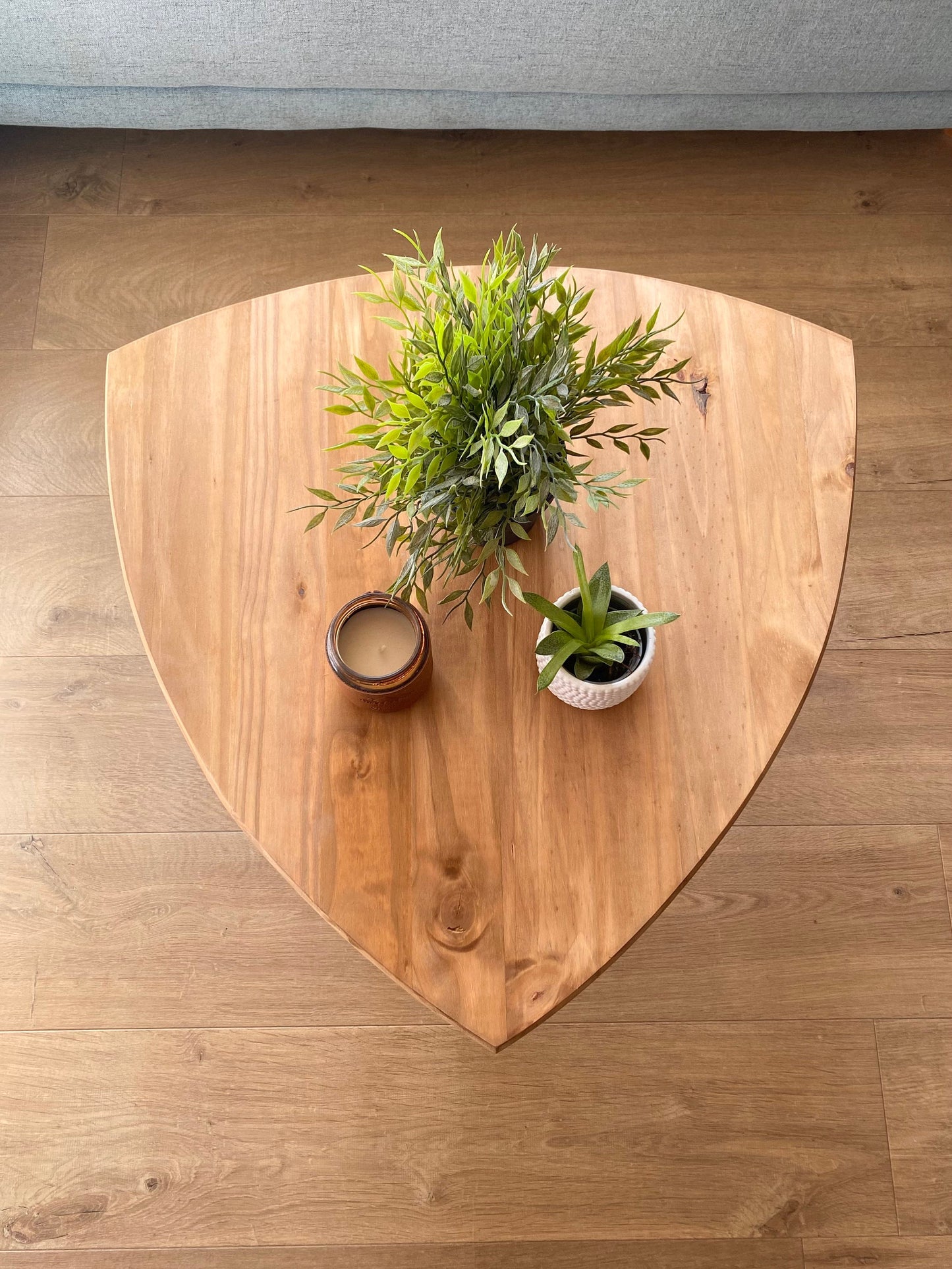 Surfboard Coffee Table | Handmade Wood | Beach House Living Room Decor