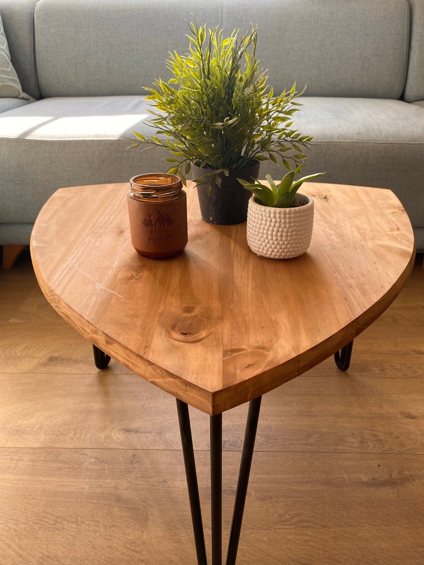 Surfboard Coffee Table | Handmade Wood | Beach House Living Room Decor
