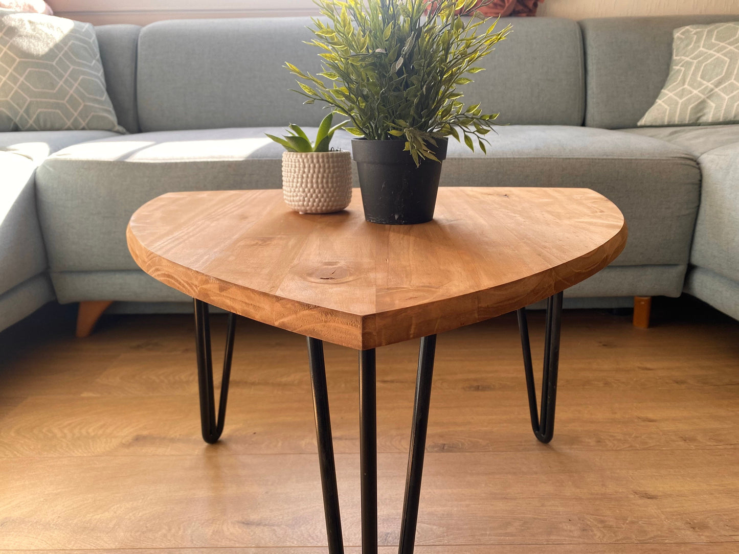 Surfboard Coffee Table | Handmade Wood | Beach House Living Room Decor