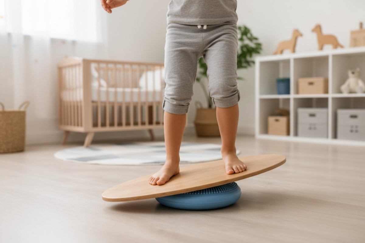 Planche Proprioception Bois | Équilibre & Rééducation