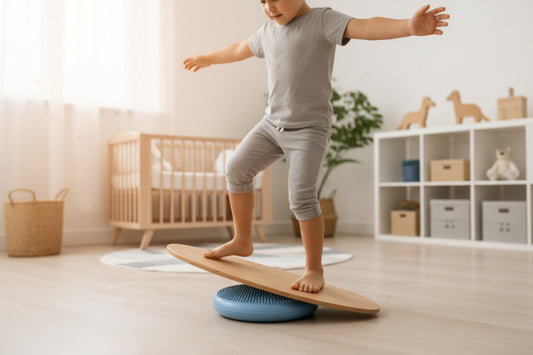 Planche Proprioception Bois | Équilibre & Rééducation