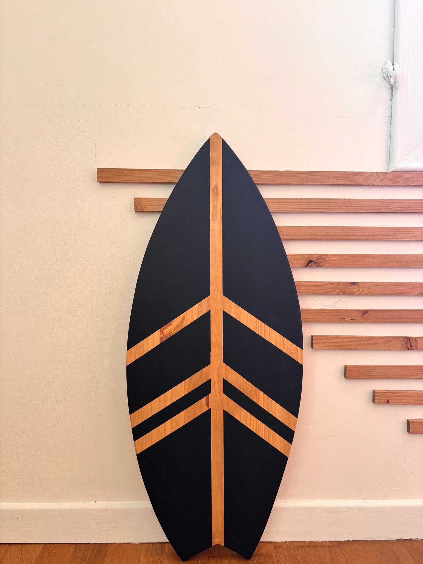 Planche Surf bois décoration