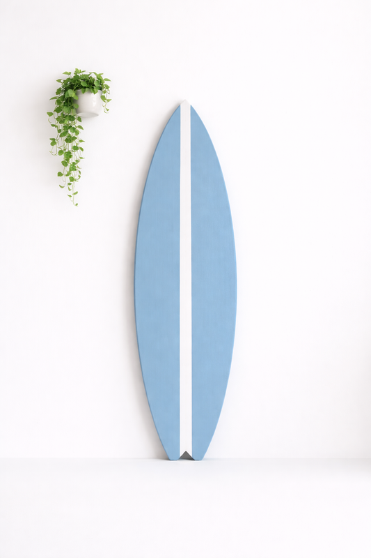 Wooden Surfboard Wall Art – Surf Decor Wall – Coastal Surfboard Decor – Beach House Wall Decor