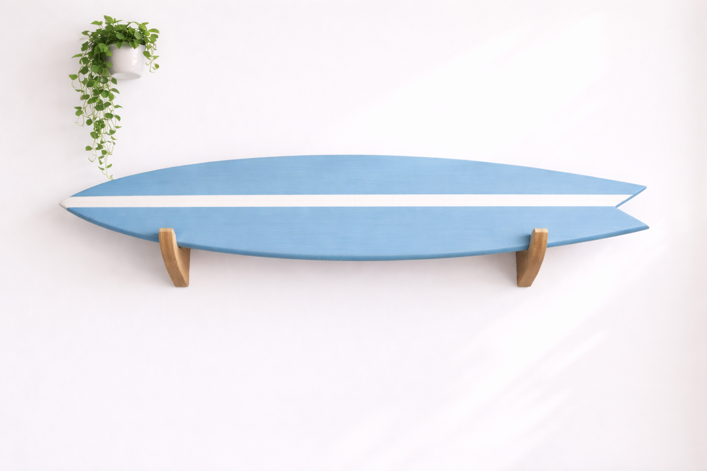 Wooden Surfboard Wall Art – Surf Decor Wall – Coastal Surfboard Decor – Beach House Wall Decor